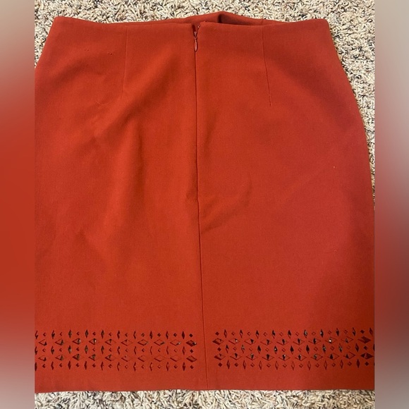 Women’s Banana Republic Burnt Orange Pencil Skirt Size 2 - Picture 2 of 7